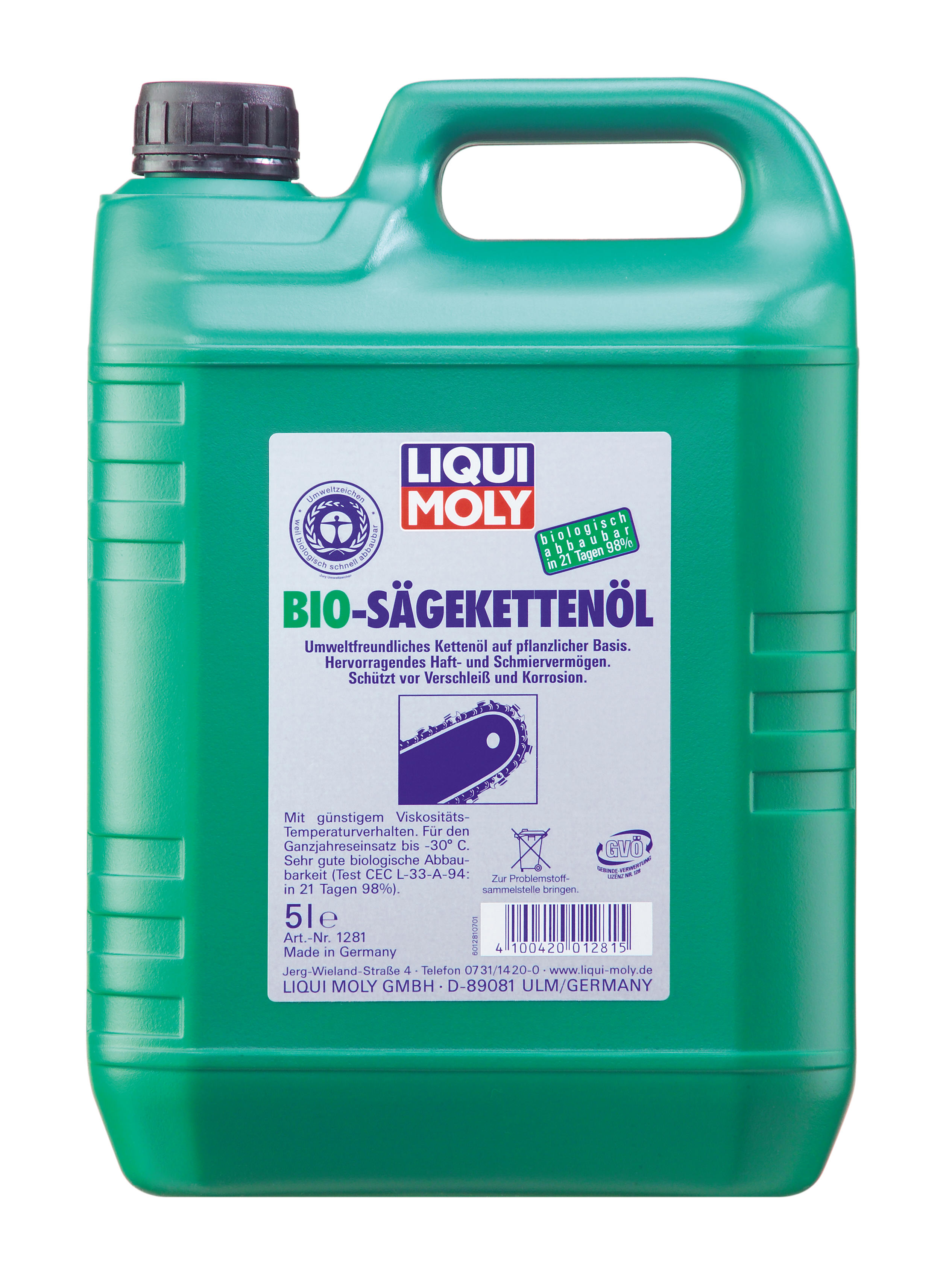 Купить Liqui moly 1281 Трансмиссионное масло для цепей бензопил Sage-Kettenoil SAE
