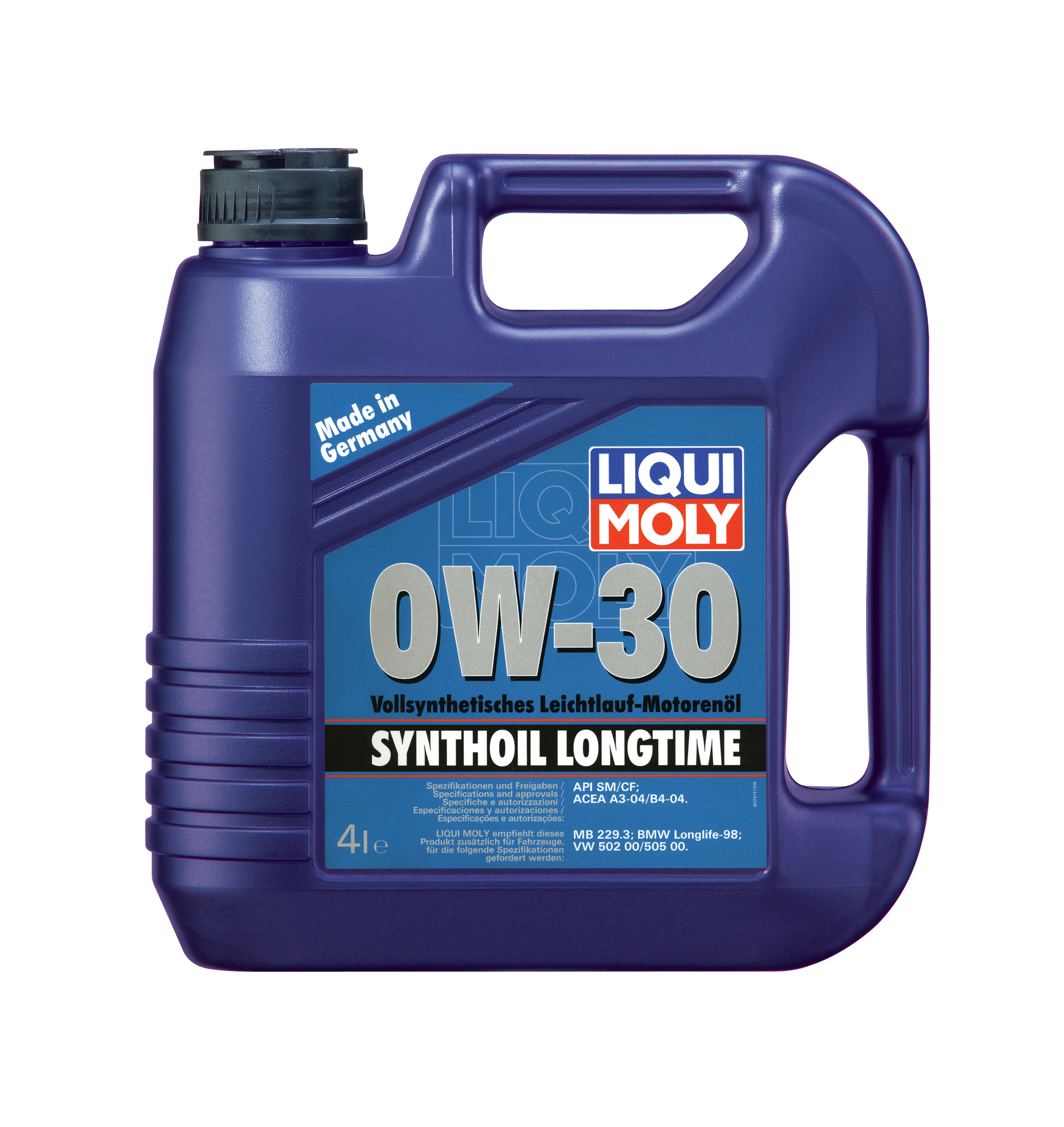 Купить Liqui moly 7511 Synthoil Longtime SAE 0W-30