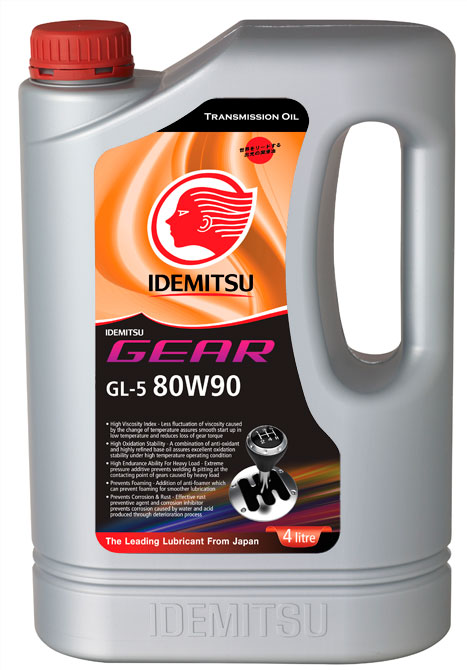 Купить Idemitsu 303050427460E0020 Трансмиссионное масло Gear Gl-5 80W90 4л