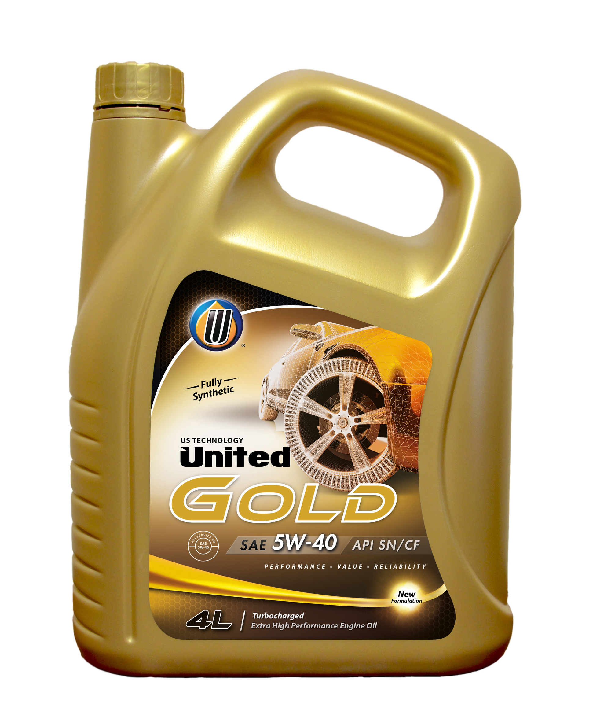 Купить United 8886351393259 Gold 5W40